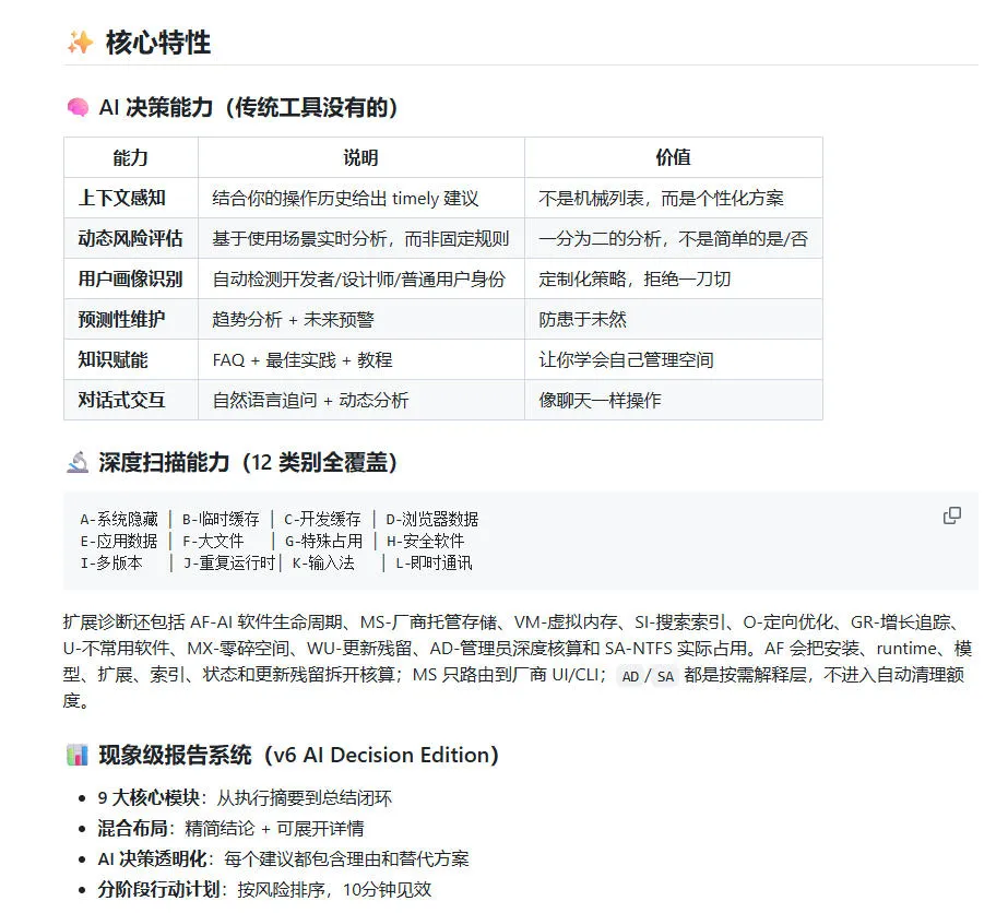 开源C盘清理的Skill也来了!更智能的磁盘清理,一句话让你的电脑C盘多出30GB空间,免费用c-disk-cleaner