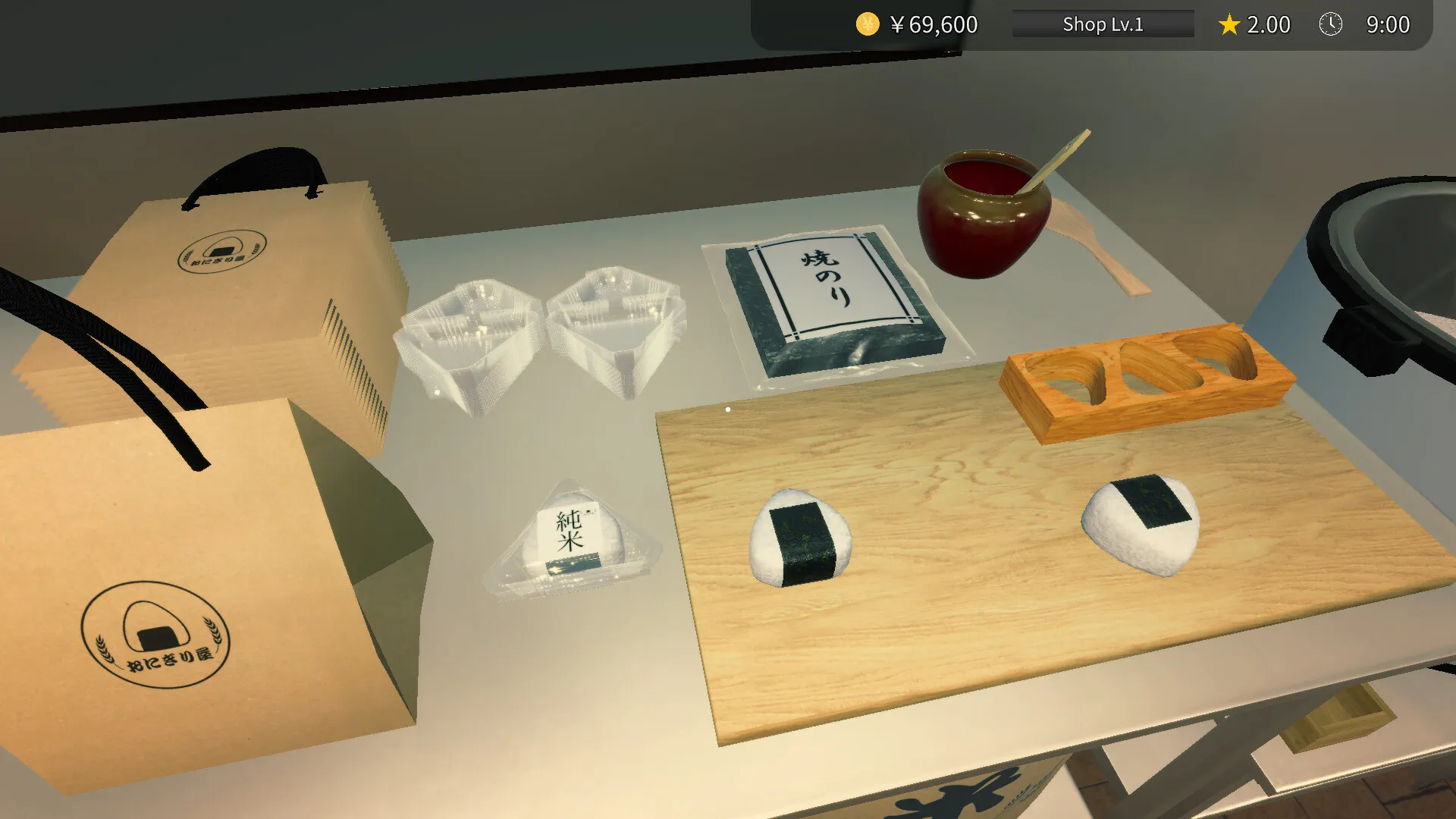 饭团店模拟/Onigiri Shop Simulator 版本更新-小优资源网
