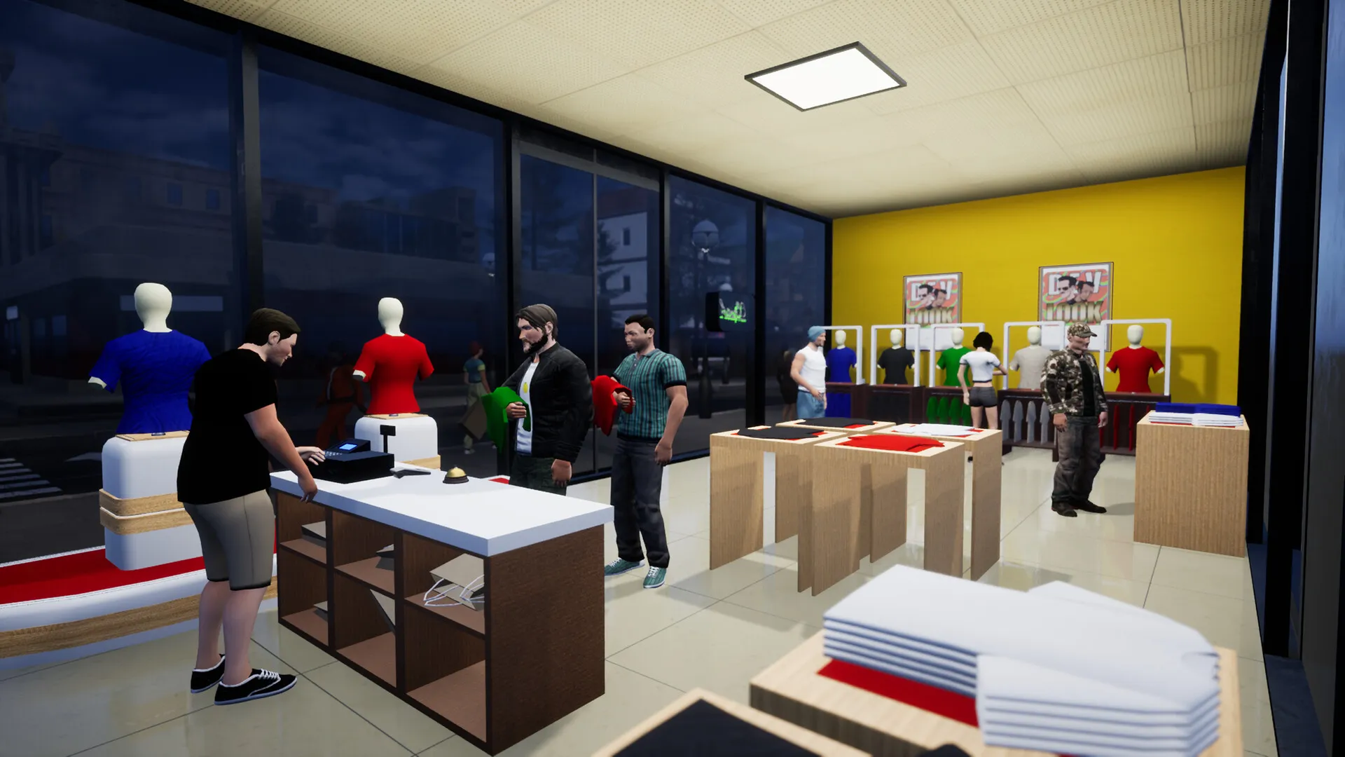 T恤店模拟器/T-Shirt Simulator 新游发布 T恤店模拟器/T-Shirt Simulator 新游发布