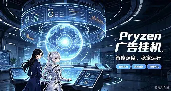 （21102期）Pryzen广告全自动挂机给自己一个交代，门槛低，零基础小白也可以快速上手-小优资源网