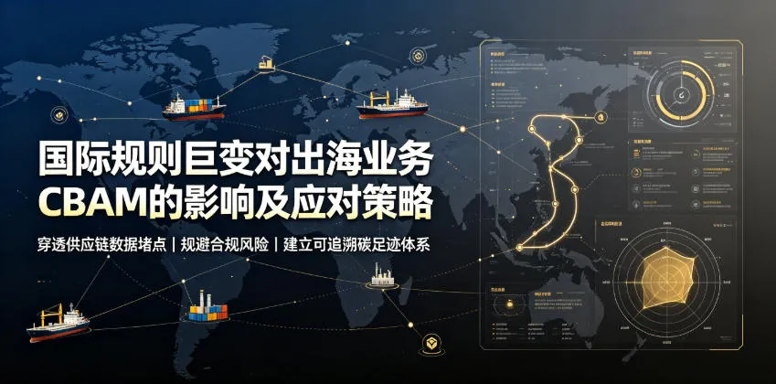 国际规则巨变对出海业务CBAM的影响及应对策略,帮助企业穿透供应链数据堵点,规避合规风险-小优资源网