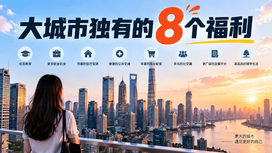 某公众号付费文章:大城市独有的8个福利 某公众号付费文章:大城市独有的8个福利