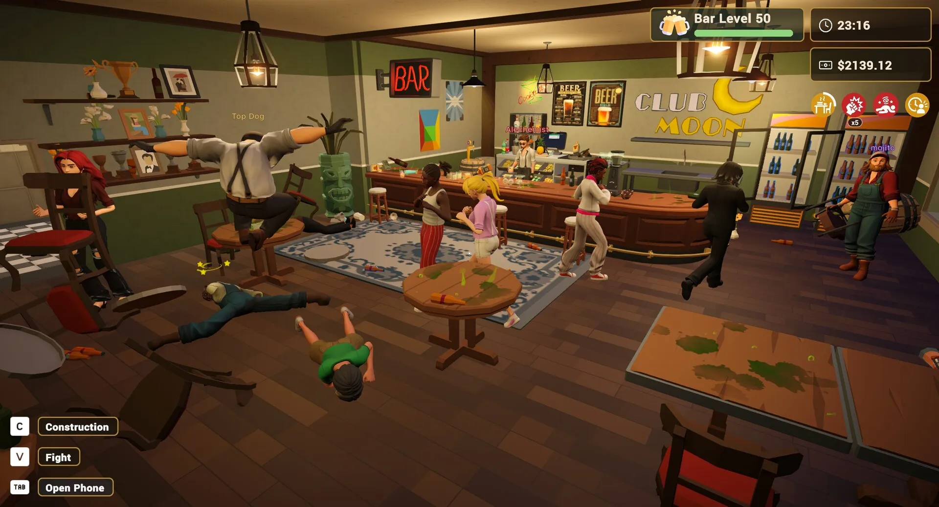 酒吧大乱斗：合作经营模拟器/Barfender: CO-OP Bar Simulator 新游发布-小优资源网