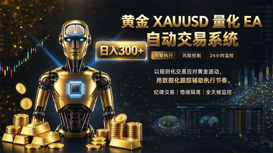 (21067期)普通人也能玩转AI量化:不盯盘,不熬夜,一套智投EA让策略自动跑-小优资源网