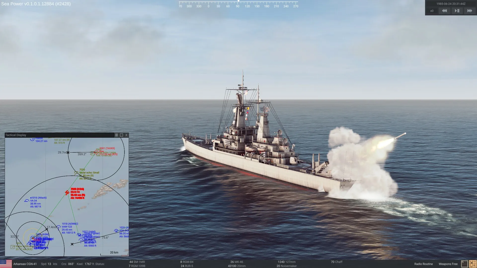 海上力量：导弹时代的海军作战/Sea Power : Naval Combat in the Missile Age 版本更新
