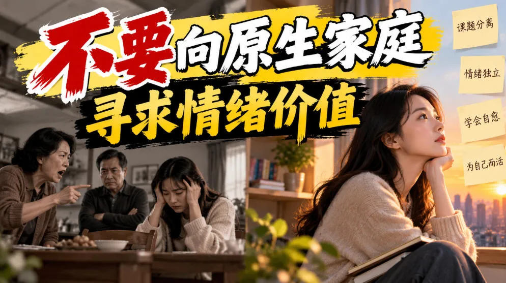 某公众号付费文章：不要向原生家庭寻求情绪价值-小优资源网