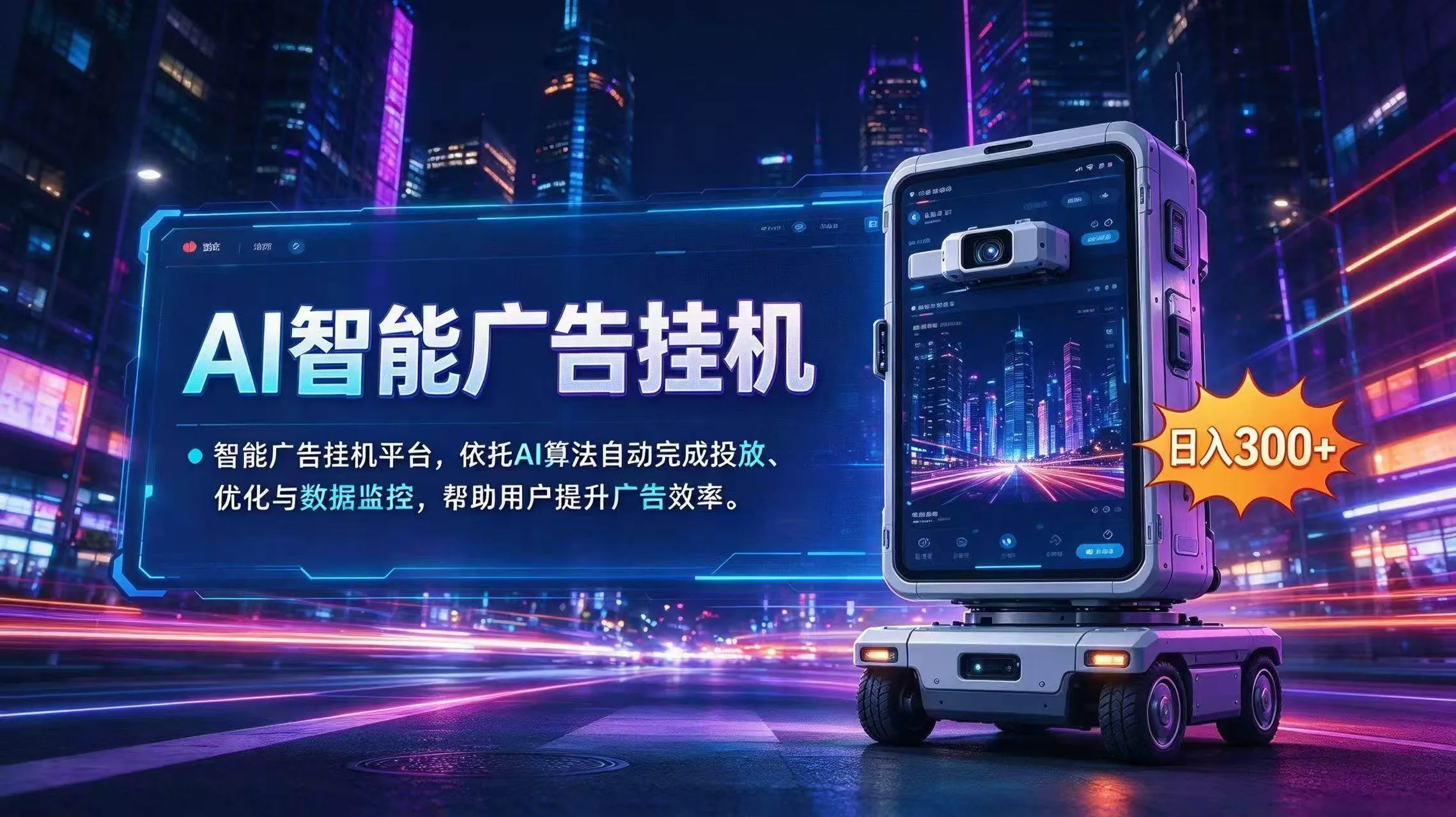 (20936期)AI 智能广告挂机|AI 自动运行,轻松托管广告任务-小优资源网