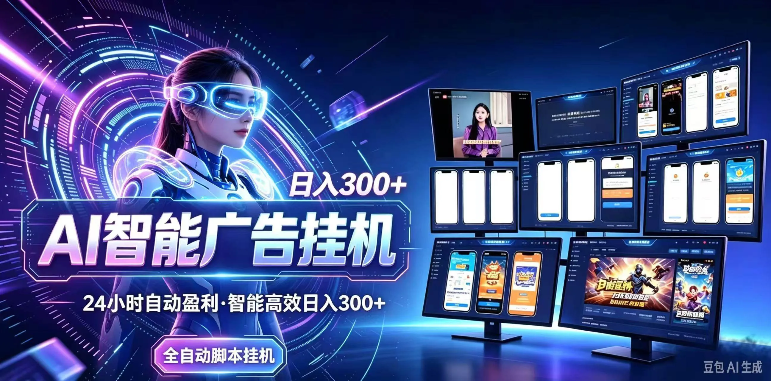 (21068期)24小时AI广告挂机|在家就能做的被动副业-小优资源网