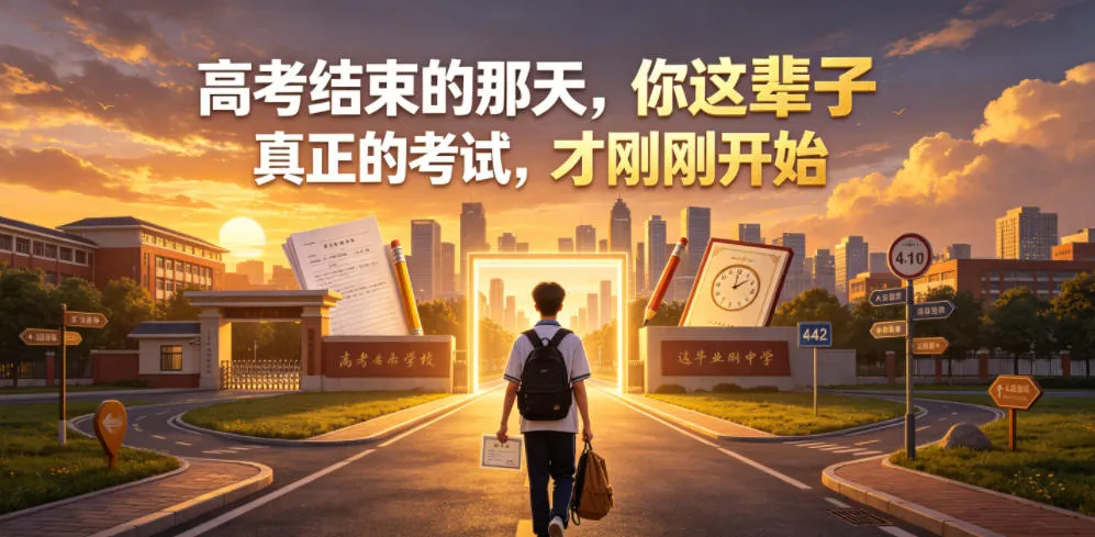 付费文章:高考结束的那天,你这辈子真正的考试,才刚刚开始-小优资源网