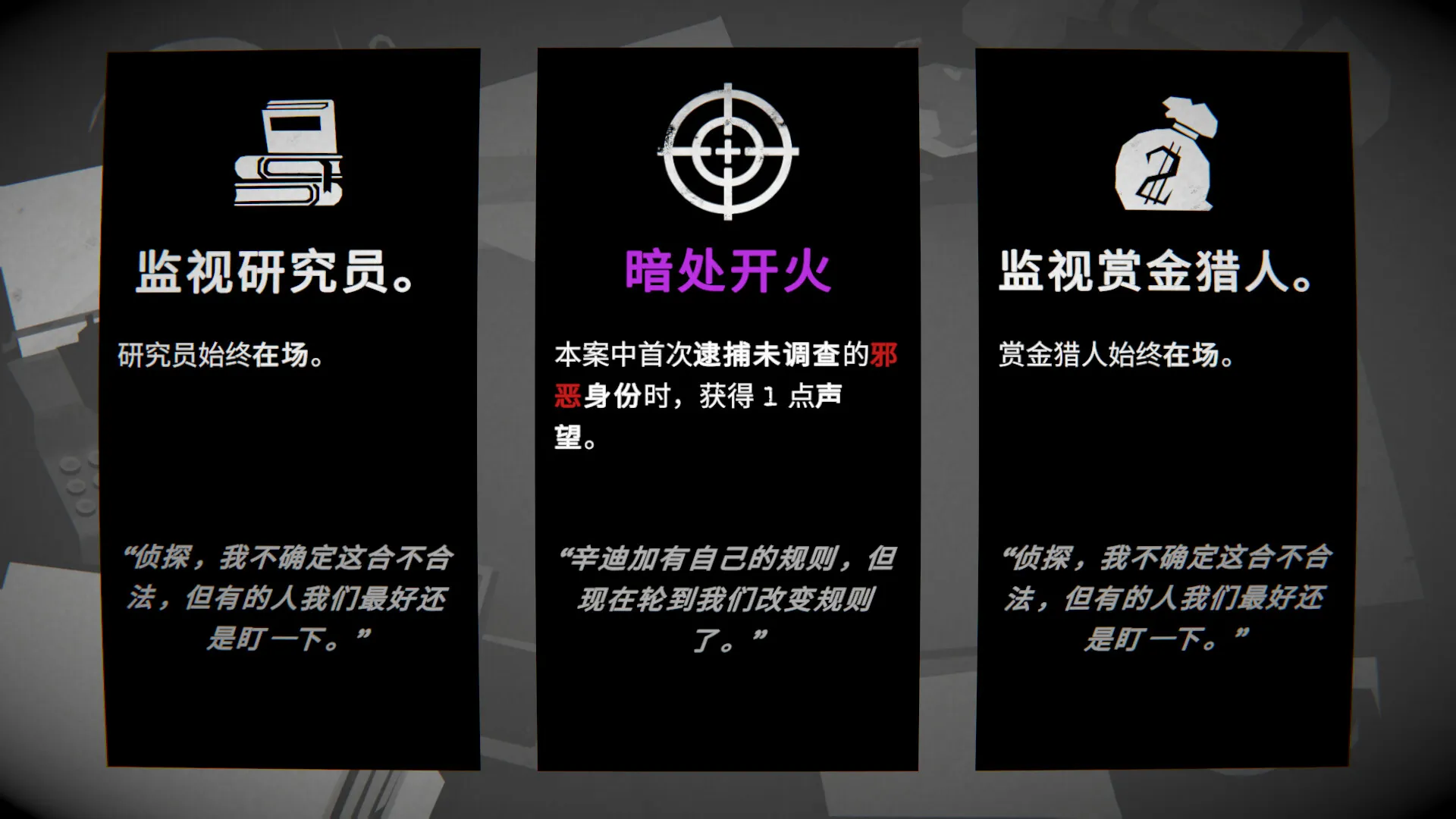 侦探杀:罪恶之城/Dupery: A Game of Solo Deduction 新游发布 侦探杀:罪恶之城/Dupery: A Game of Solo Deduction 新游发布