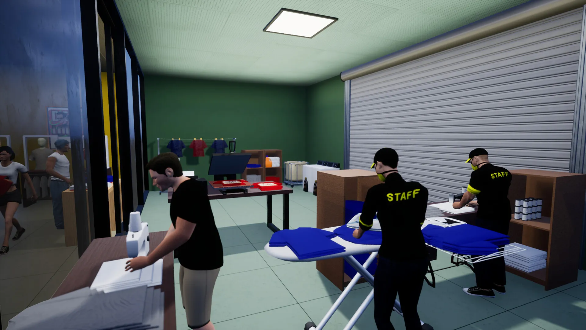 T恤店模拟器/T-Shirt Simulator 新游发布 T恤店模拟器/T-Shirt Simulator 新游发布