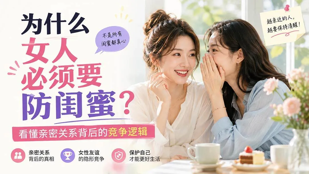 (20114期)付费文章:为什么女人必须要防闺蜜?看懂亲密关系背后的竞争逻辑-小优资源网