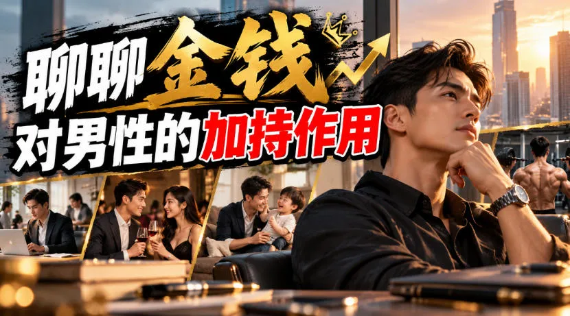 某公众号付费文章:聊聊金钱对男性的加持作用-小优资源网