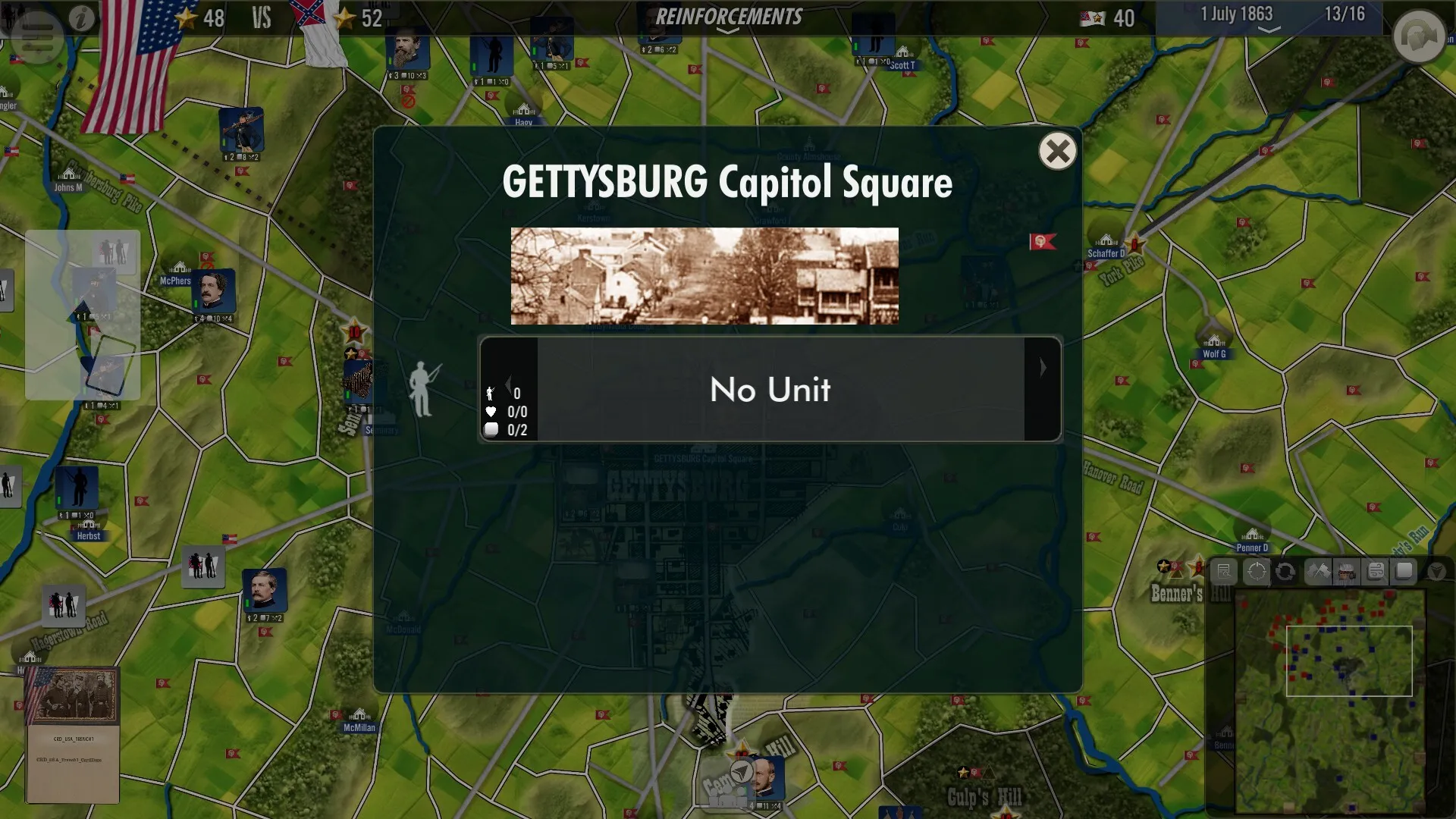 SGS 葛底斯堡战役/SGS Battle for: Gettysburg