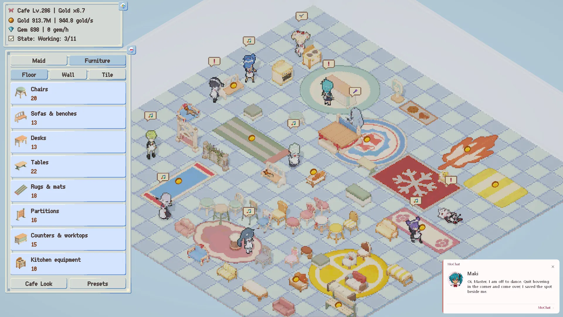 放置像素女仆/Idle Pixel Maids 新游发布