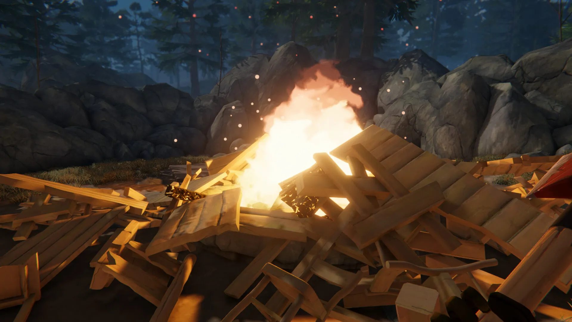 火坑：把东西扔进火里/Fire Pit: Throw Things Into The Fire-小优资源网