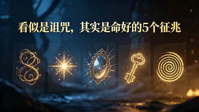 （19089期）付费文章：看似是诅咒，其实是命好的5个征兆-小优资源网