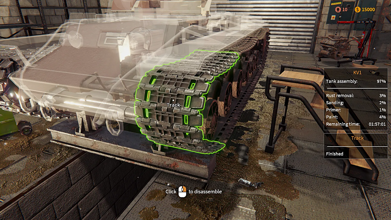 后勤模拟器/坦克维修模拟/坦克修理模拟/Tank Mechanic Simulator 后勤模拟器/坦克维修模拟/坦克修理模拟/Tank Mechanic Simulator
